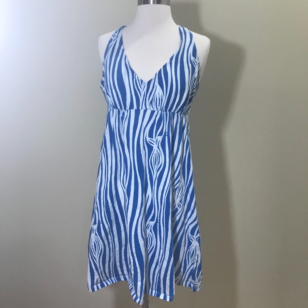 Lilly Pulitzer Fish Stripe Tie Strap dress medium
